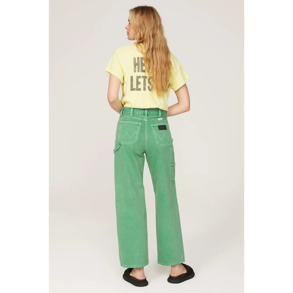 Wrangler Green Women's Jeans - Picture 3 of 5